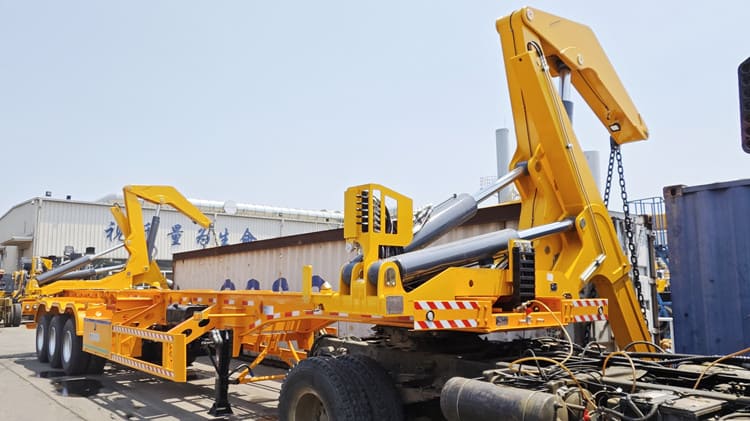37 Tons Container Side Loader Trailer Price in Cameroon Douala