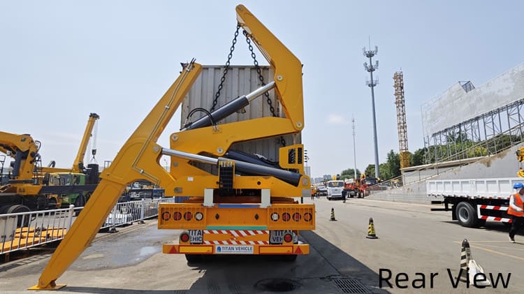 37 Tons Container Side Loader Trailer Price in Cameroon Douala