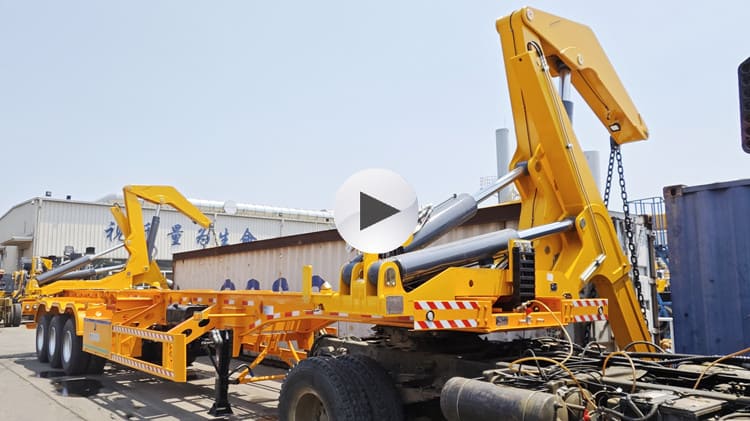 37 Tons Container Side Loader Trailer Price in Cameroon Douala