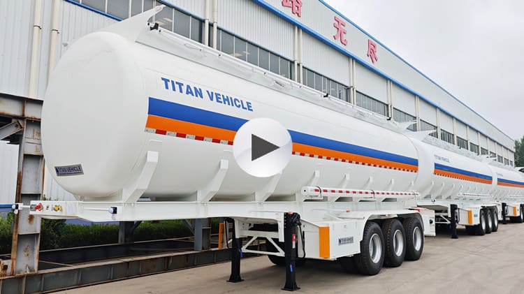 Tri Axle 40000 Liters Petroleum Tanker Trailer for Sale in Cameroon