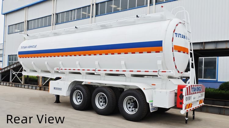 Tri Axle 40000 Liters Petroleum Tanker Trailer for Sale in Cameroon 