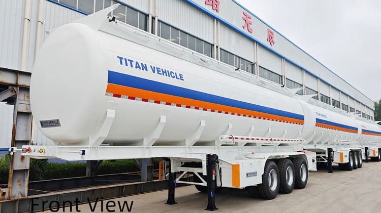 Tri Axle 40000 Liters Petroleum Tanker Trailer for Sale in Cameroon 