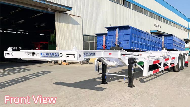 2 Axle 40 Foot Shipping Container Trailer for Sale in Cameroon