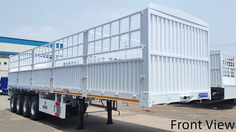 4 Axle Fence Semi Trailer for Sale in Cameroon