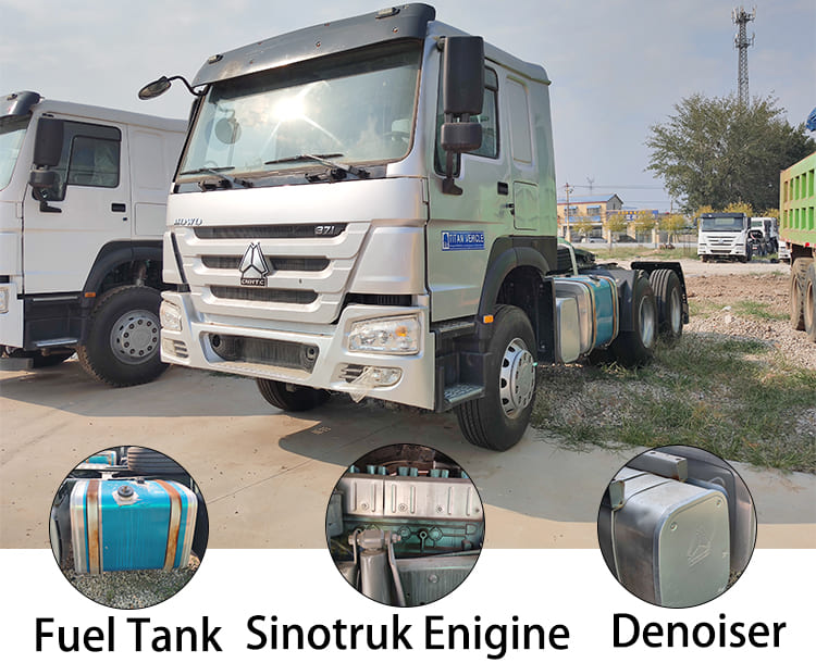 Used Tractor Unit Howo Trucks for Sale in Cameroon