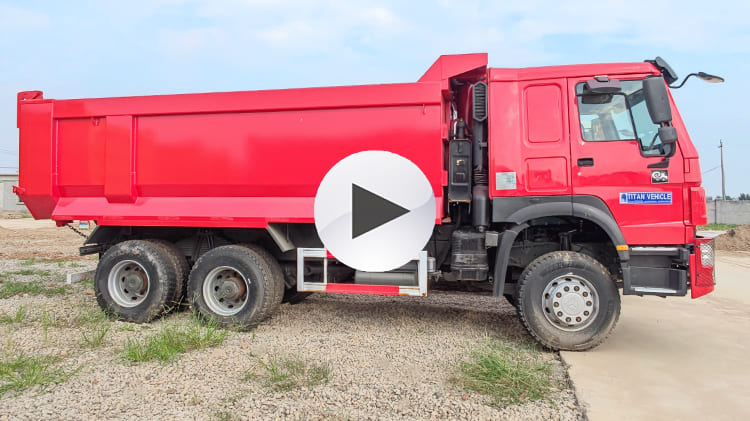 Used Sinotruk Howo 371 Dump Truck for Sale in Cameroon