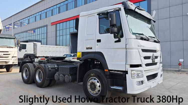 Slightly Used Howo Tractor Truck 380HP for Sale in Cameroon Douala