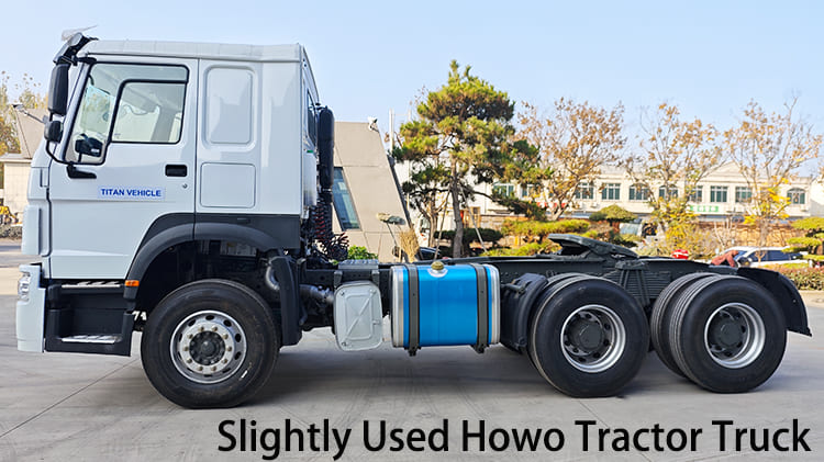 Slightly Used Howo Tractor Truck 380HP for Sale in Cameroon Douala