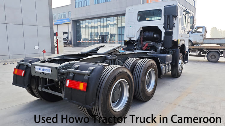 Slightly Used Howo Tractor Truck 380HP for Sale in Cameroon Douala
