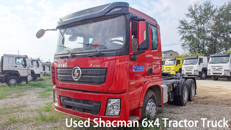 Used Shacman 6x4 Tractor Truck for Sale in Cameroon