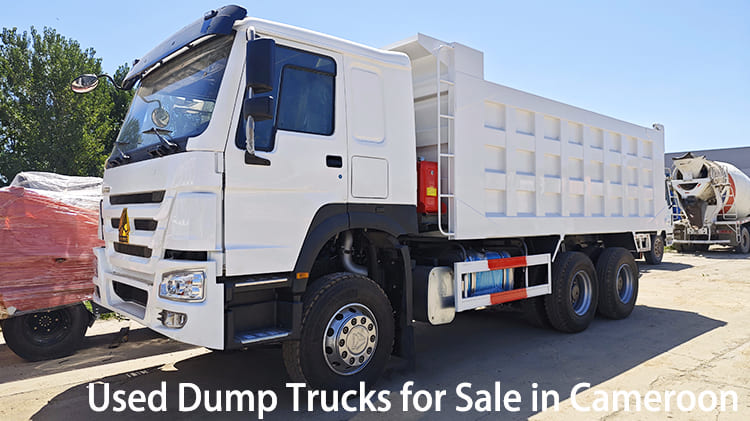 ZZ3257 Cheap Used Howo Dump Trucks for Sale in Cameroon Tiko