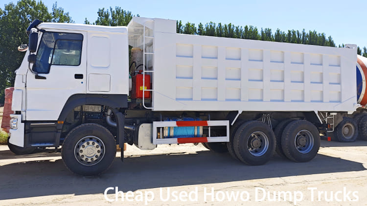 ZZ3257 Cheap Used Howo Dump Trucks for Sale in Cameroon Tiko