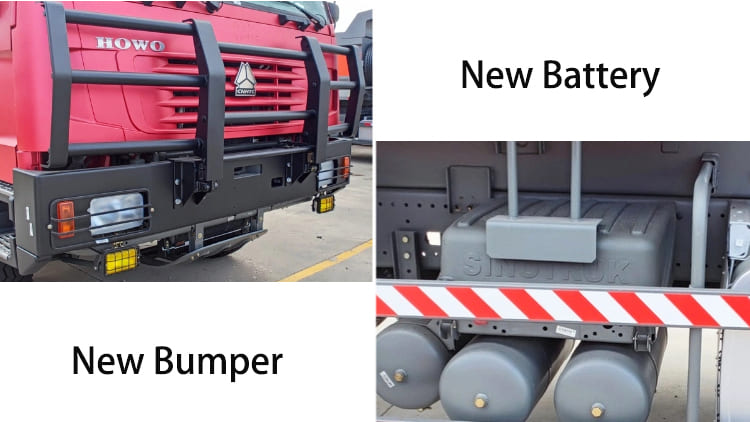LHD Second Hand Howo Dump Truck for Sale in Cameroon