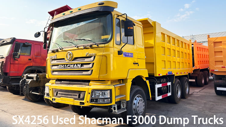SX4256 Used Shacman F3000 Dump Trucks for Sale in Cameroon