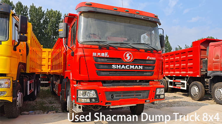 SX3318 Used Shacman Dump Truck F3000 8x4 for Sale in Cameroon