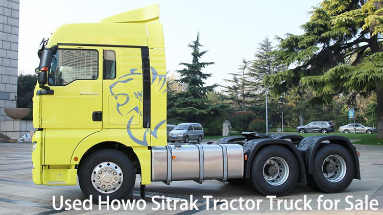 LHD Used Howo Sitrak Tractor Truck for Sale in Cameroon Douala