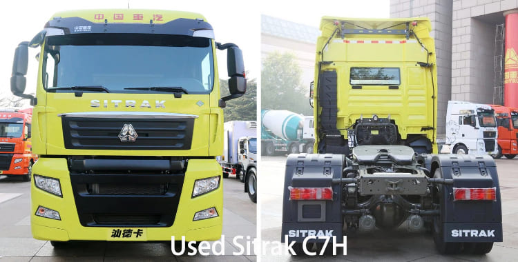 LHD Used Howo Sitrak Tractor Truck for Sale in Cameroon Douala