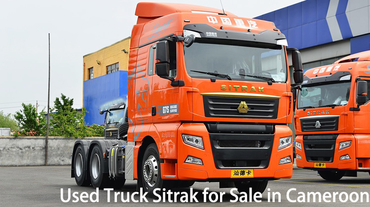 LHD Used Truck Sitrak Head G7S for Sale in Cameroon - Sitrak Sinotruk