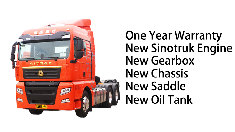 LHD Used Truck Sitrak Head G7S for Sale in Cameroon - Sitrak Sinotruk