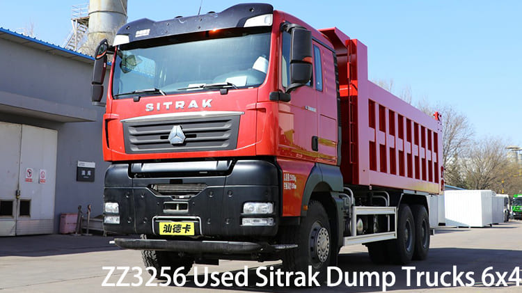 ZZ3256 Used Sitrak Dump Trucks 6x4 Price in Cameroon