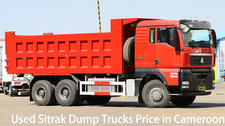 ZZ3256 Used Sitrak Dump Trucks 6x4 Price in Cameroon