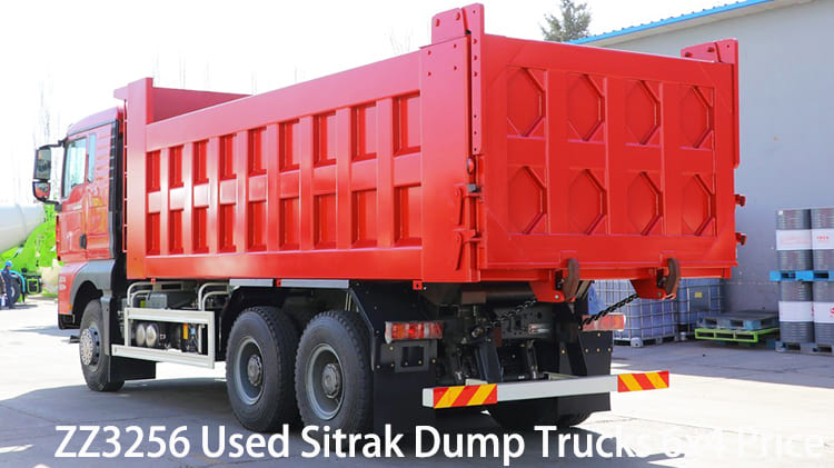 ZZ3256 Used Sitrak Dump Trucks 6x4 Price in Cameroon