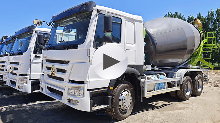 LHD 6x4 Used Howo Transit Mixer 380 HP for Sale in Cameroon
