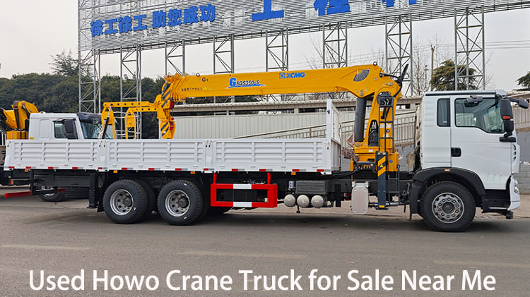 Used Howo XCMG 12 Ton Crane Truck for Sale Near Me in Cameroon
