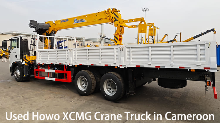 Used Howo XCMG 12 Ton Crane Truck for Sale Near Me in Cameroon
