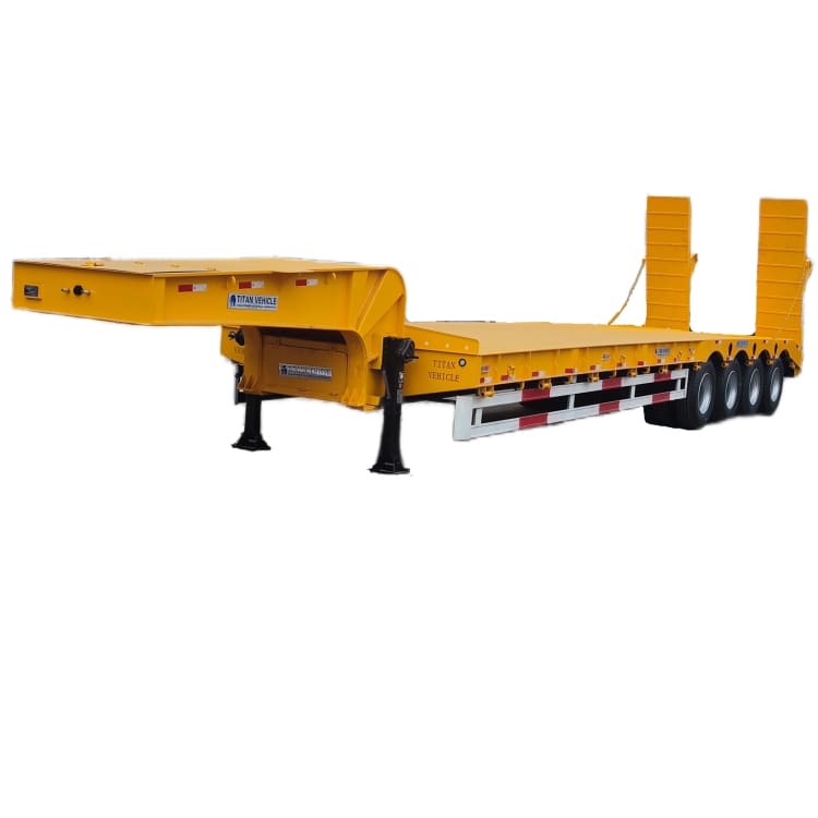 4 Axle 100 Ton Lowbed Truck