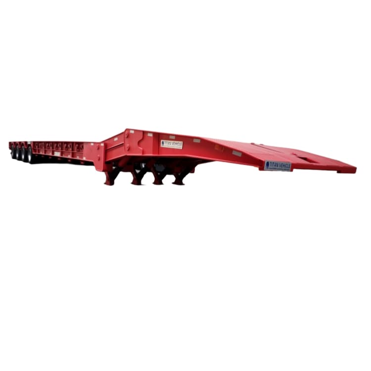 4 Axle Lowboy Truck