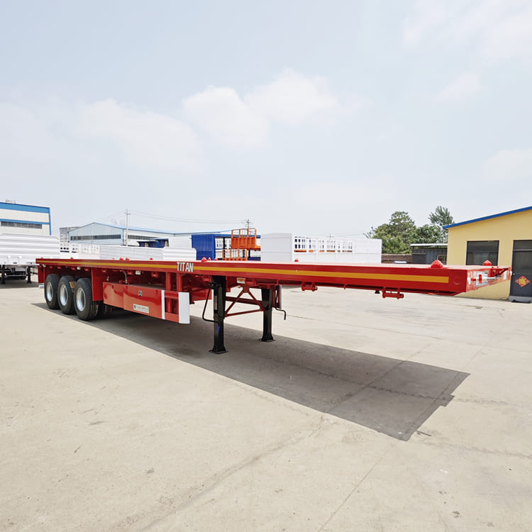 40 Ft Flatbed Semi  Trailer