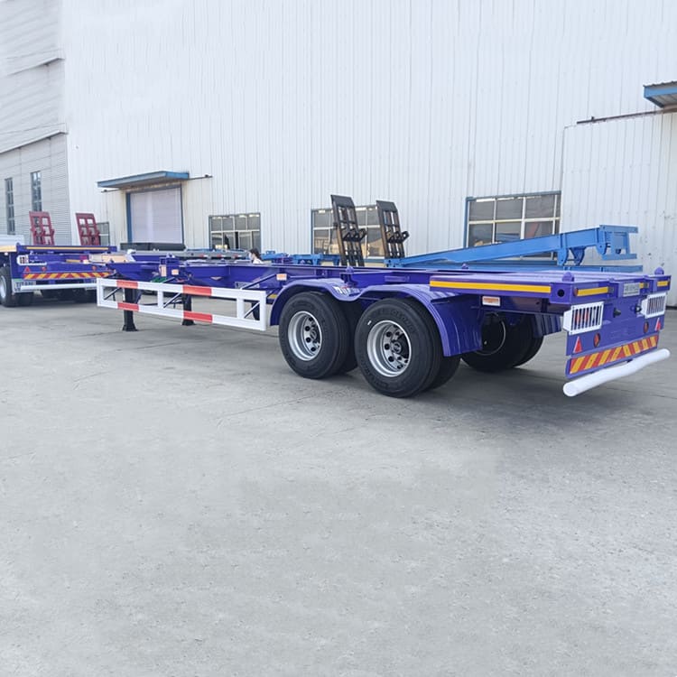 2 Axle 40 Ft Container Chassis