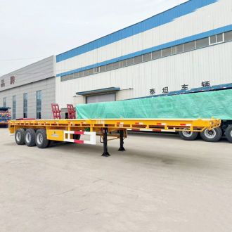 Triple Axle Flat Deck Trailer