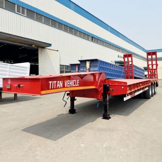 3 Axle Low Bed Trailer 