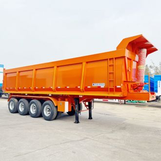 4 Axle Dump Semi Trailer