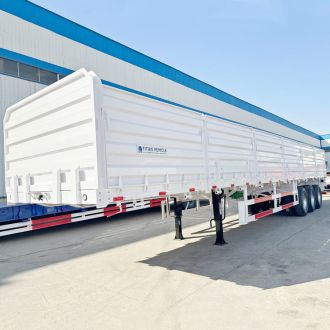3 Axle 40 Ft Side Wall Trailer 