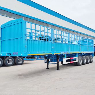 New 4 Axle Fence Cargo Trailer