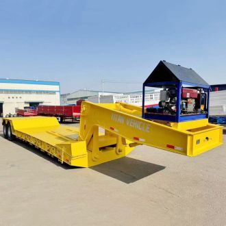 50 Ton Lowboy Truck Trailer