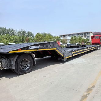 120 Tons Folding Lowboy Trailer