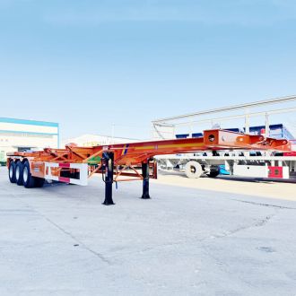 2024 New Tri Axle Skeleton Semi Trailer