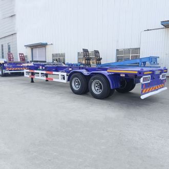 2 Axle 40 Ft Container Chassis