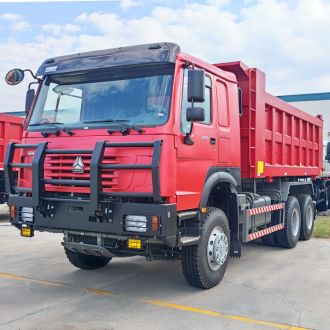 LHD Second Hand Howo Dump Truck