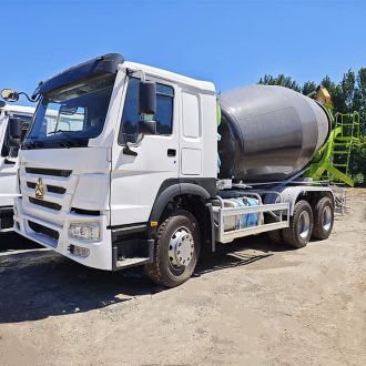 LHD 6x4 Used Howo Transit Mixer 380 HP
